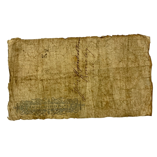 164 - Macclesfield Bank White £5 Note Dated 13th May 1813.
Fair.


Viewing is available by appointment onl... 