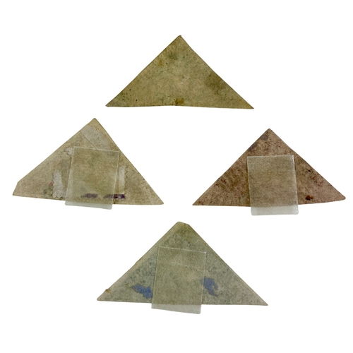 173 - Cape of Good Hope Triangles x 4 Used.
From a vintage collection put together in the 1960's/70's, so ... 
