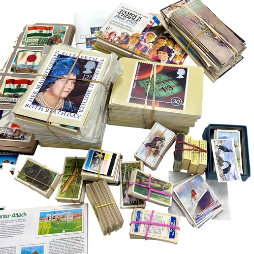180 - Large collection of cigarette cards, PHQ Cards, Postcards, Vintage Match boxes and a passenger List ... 