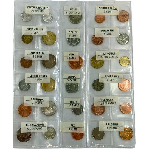 107 - A collection of GB and World Coinage in Numis Album.