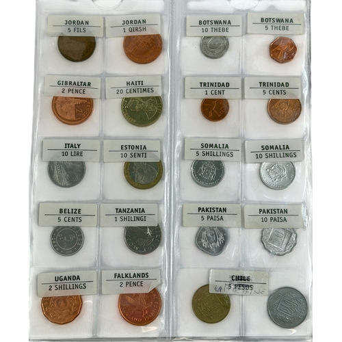 107 - A collection of GB and World Coinage in Numis Album.