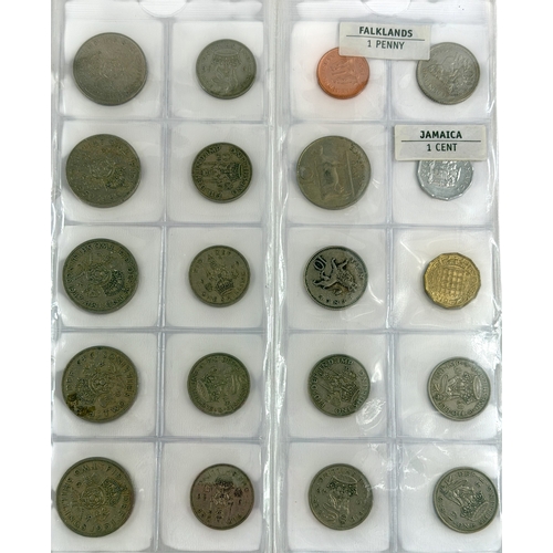 107 - A collection of GB and World Coinage in Numis Album.
