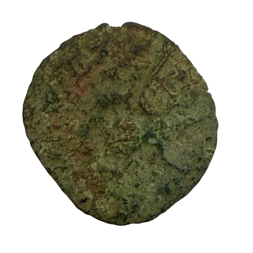 260 - Coin Group: Constantine I coin 307-337, Gallienus 253-268, Charles I Rose farthing, 17th century lea... 