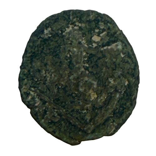 260 - Coin Group: Constantine I coin 307-337, Gallienus 253-268, Charles I Rose farthing, 17th century lea... 