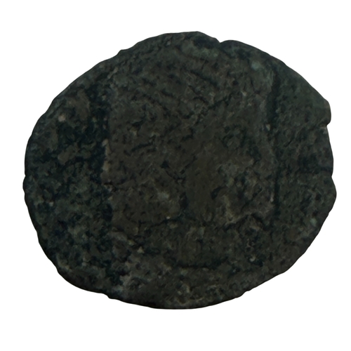 260 - Coin Group: Constantine I coin 307-337, Gallienus 253-268, Charles I Rose farthing, 17th century lea... 