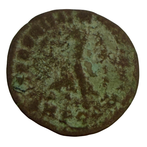 260 - Coin Group: Constantine I coin 307-337, Gallienus 253-268, Charles I Rose farthing, 17th century lea... 