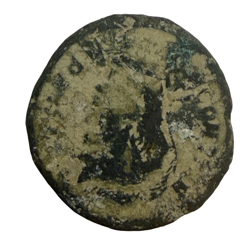 260 - Coin Group: Constantine I coin 307-337, Gallienus 253-268, Charles I Rose farthing, 17th century lea... 