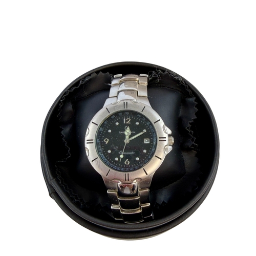 406 - A pair of wristwatches by Claude Valentini
Comprising a gent's oceanmaster stainless steel wristwatc... 