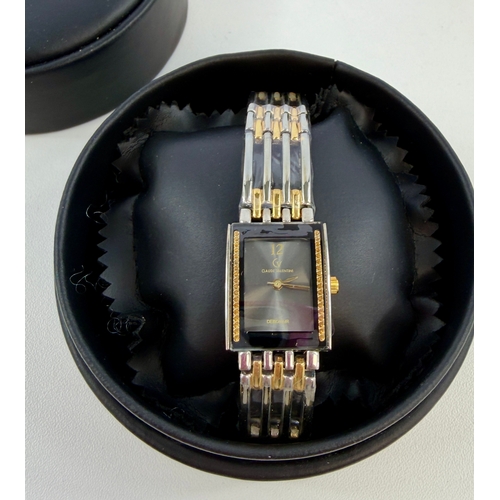 406 - A pair of wristwatches by Claude Valentini
Comprising a gent's oceanmaster stainless steel wristwatc... 