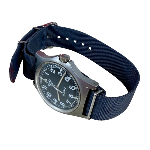 408 - CWC (Cabot Watch Company)
Royal Navy issue quartz general service wristwatch, 1999.
swiss made quart... 