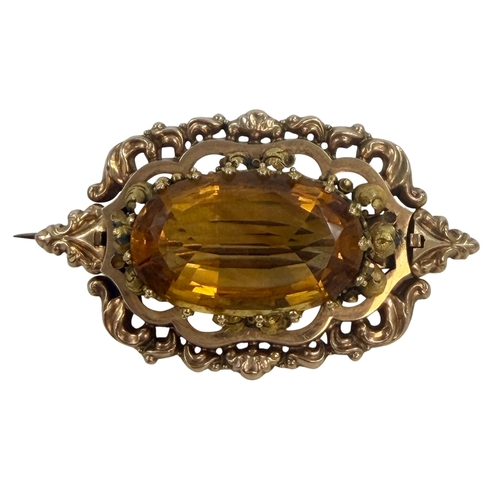 277 - A superb Gold Brooch XRF Tests as 12ct.
Gross weight 14.11 grams.