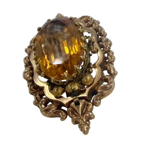 277 - A superb Gold Brooch XRF Tests as 12ct.
Gross weight 14.11 grams.