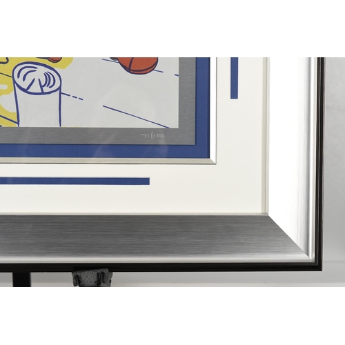 11 - Roy Lichtenstein Limited Edition on Metal Plate.