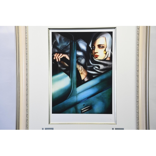 110 - Limited Edition by Tamara De Lempicka with Authentication from Her Estate.