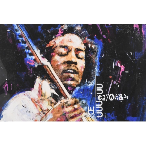 36 - Sidney Maurer Limited Edition. Jimi Hendrix.