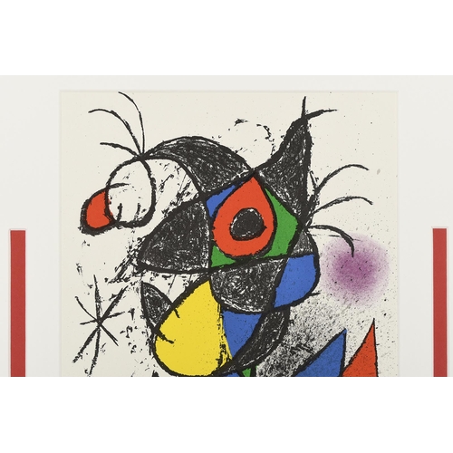 44 - Joan Miro Lithograph Plate in Colours