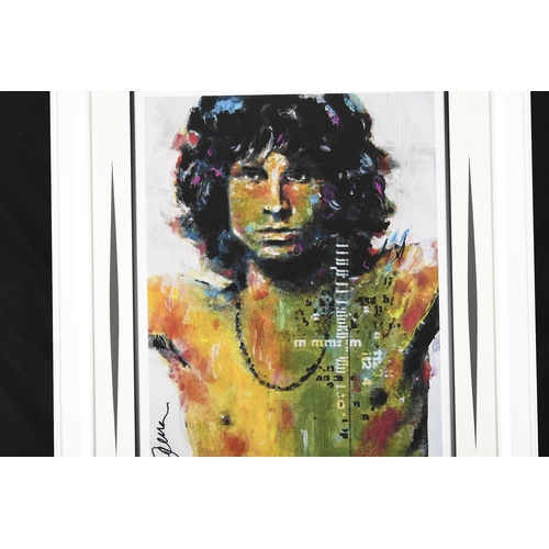 84 - Limited Edition by the Late Artist Sidney Maurer. (Jim Morrison)