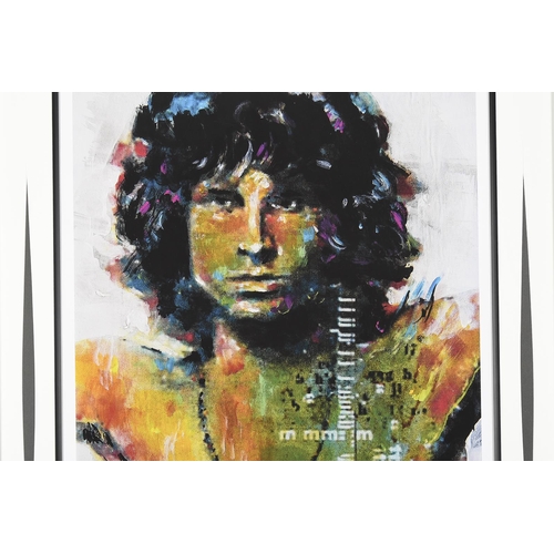 84 - Limited Edition by the Late Artist Sidney Maurer. (Jim Morrison)