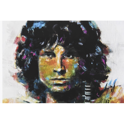 84 - Limited Edition by the Late Artist Sidney Maurer. (Jim Morrison)