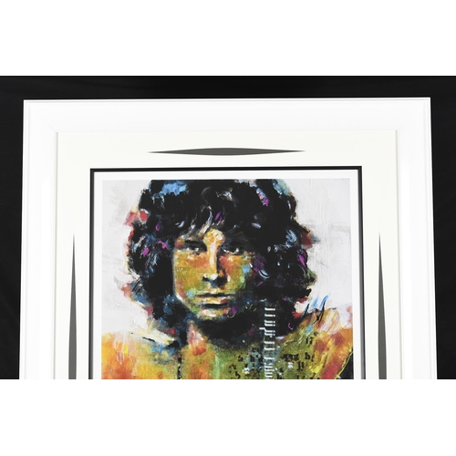 84 - Limited Edition by the Late Artist Sidney Maurer. (Jim Morrison)