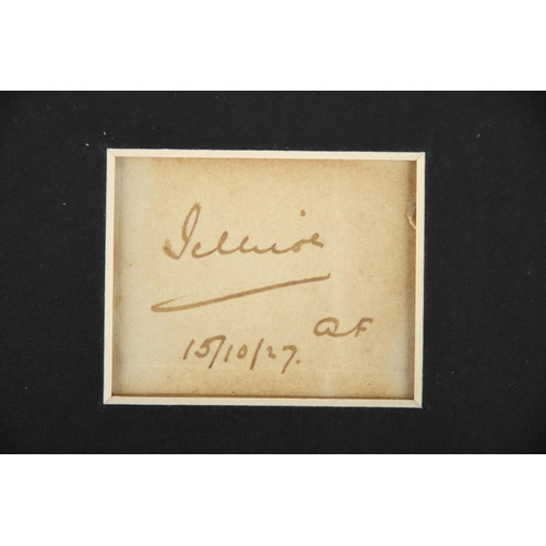 24 - Admiral John Jellicoe (1859 - 1935)  Original Signature dated 1927.