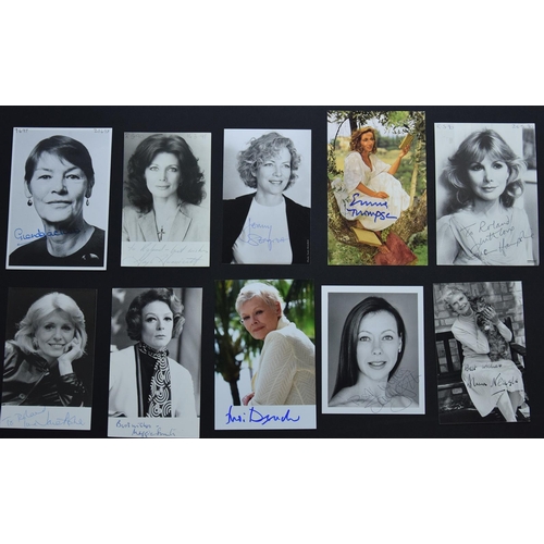 72 - Film Actresses Original Signatures