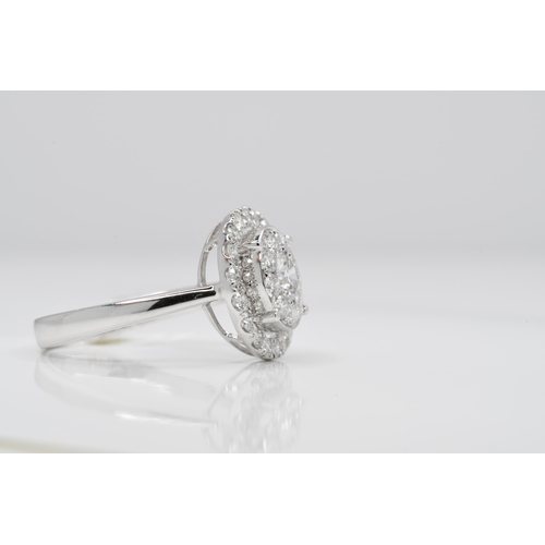 21 - 1.19 Carat Diamond Ring set in 18ct White Gold