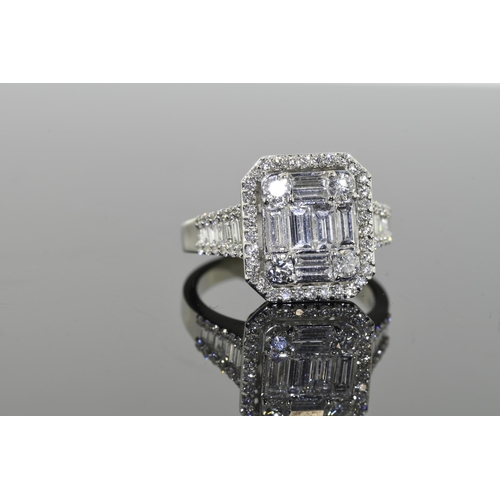 22 - 1.67 carat Diamond Ring