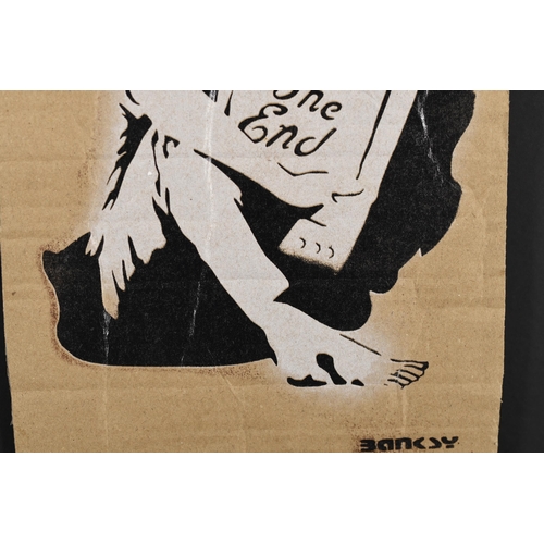 10 - Original Banksy Dismaland Stencil Artwork