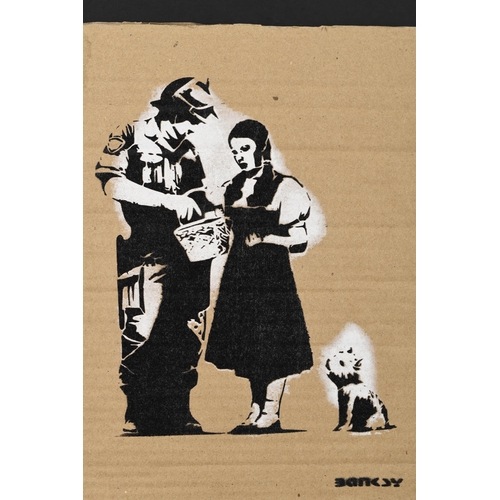 11 - Original Banksy Dismaland Stencil Artwork