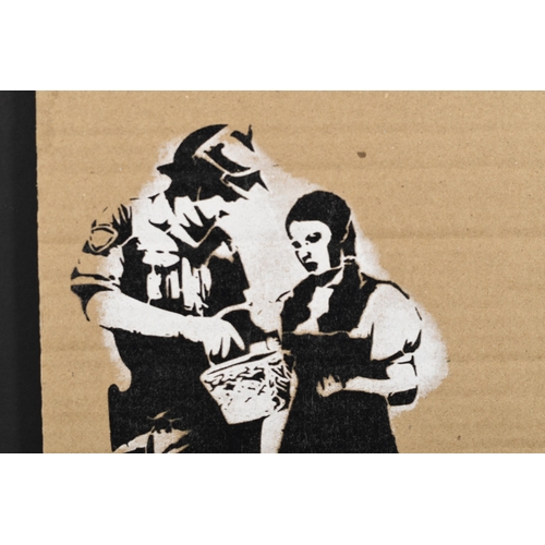 11 - Original Banksy Dismaland Stencil Artwork