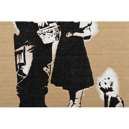 11 - Original Banksy Dismaland Stencil Artwork