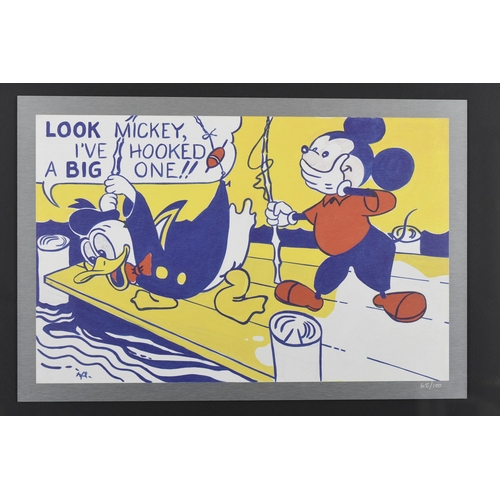 80 - Roy Lichtenstein Limited Edition on Metal