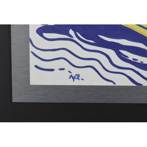 80 - Roy Lichtenstein Limited Edition on Metal