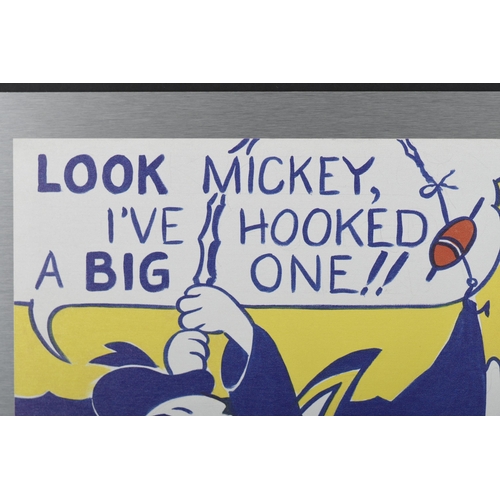 80 - Roy Lichtenstein Limited Edition on Metal