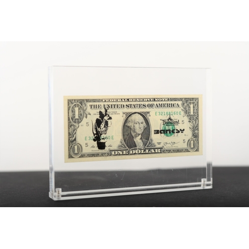 11 - Banksy Dismaland Original One Dollar Bill