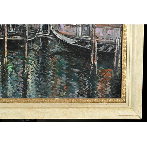 22 - Original Italian Oil on Canvas of Venice.