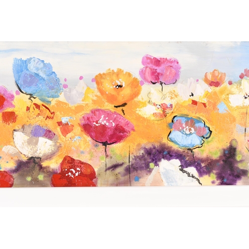 60 - Large Original Flower Painting