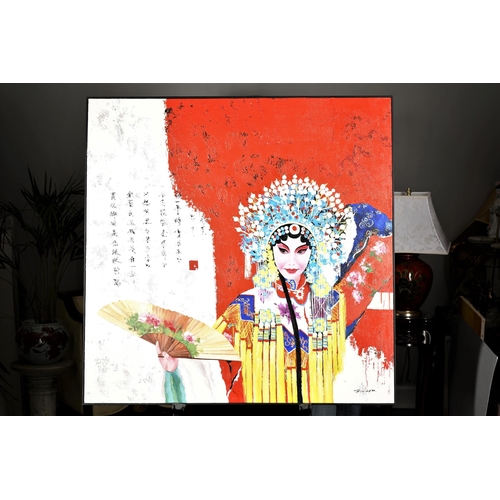 83 - Original Large Oriental Painting