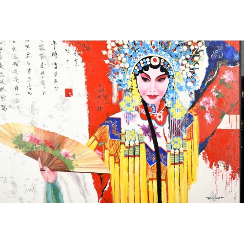 83 - Original Large Oriental Painting