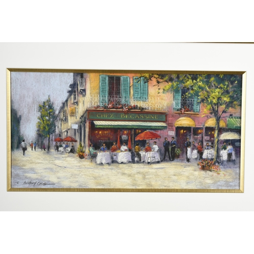 97 - Colourful Original Painting of French Scene by Anthony Orme