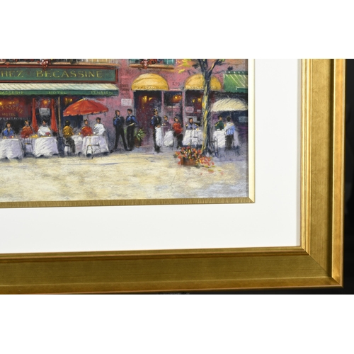 97 - Colourful Original Painting of French Scene by Anthony Orme