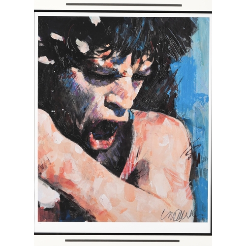 10 - Mick Jagger Limited Edition by the Late Sidney Maurer 