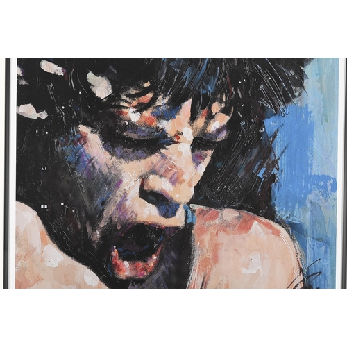 10 - Mick Jagger Limited Edition by the Late Sidney Maurer 