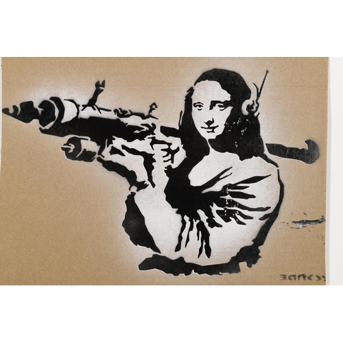 14 - Banksy Stencil and Aerosol