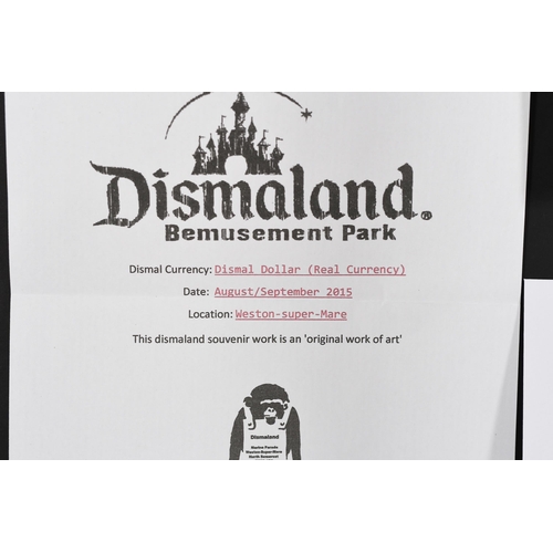 15 - Banksy Original Dismaland Dollar Bill