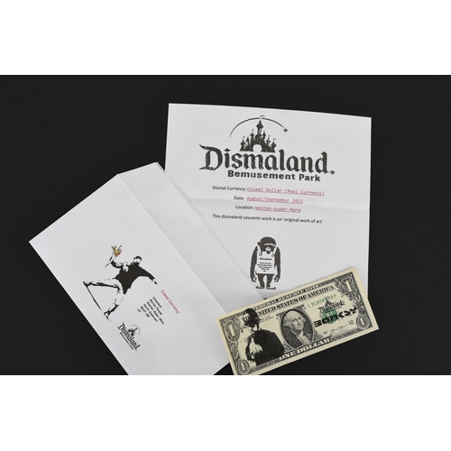 15 - Banksy Original Dismaland Dollar Bill