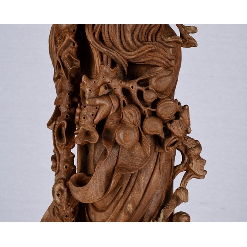 26 - Carved Sandalwood Figure