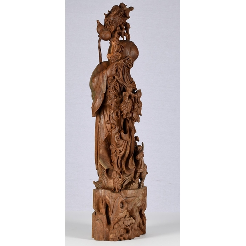 26 - Carved Sandalwood Figure