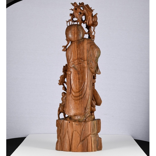 26 - Carved Sandalwood Figure